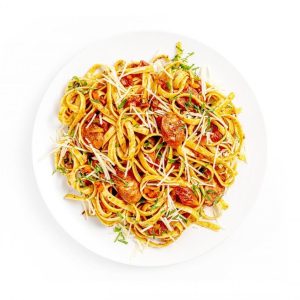 Smoky Chorizo Fettuccine - Dinner for the Week